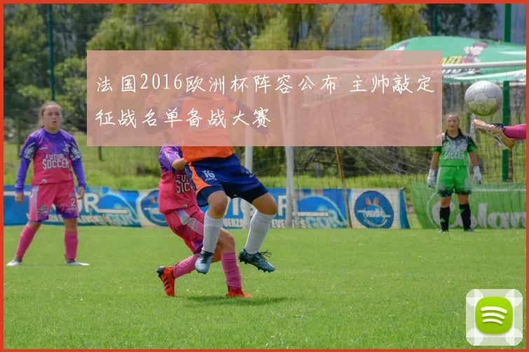 法国2016欧洲杯阵容公布 主帅敲定征战名单备战大赛
